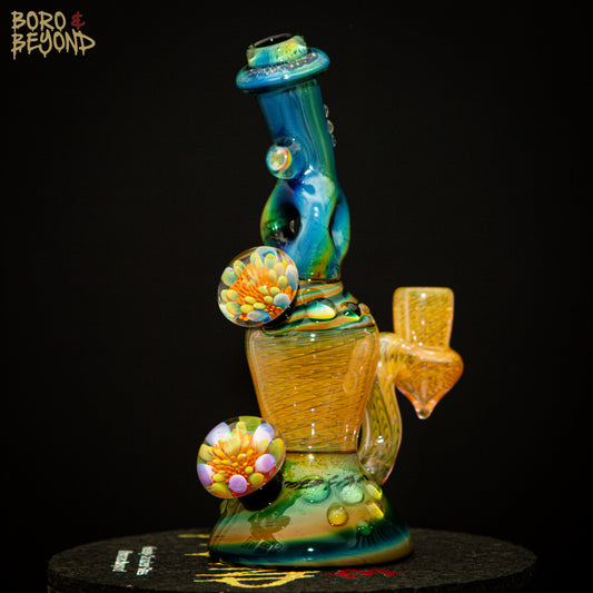 Cosmic Oil Slick Hourglass