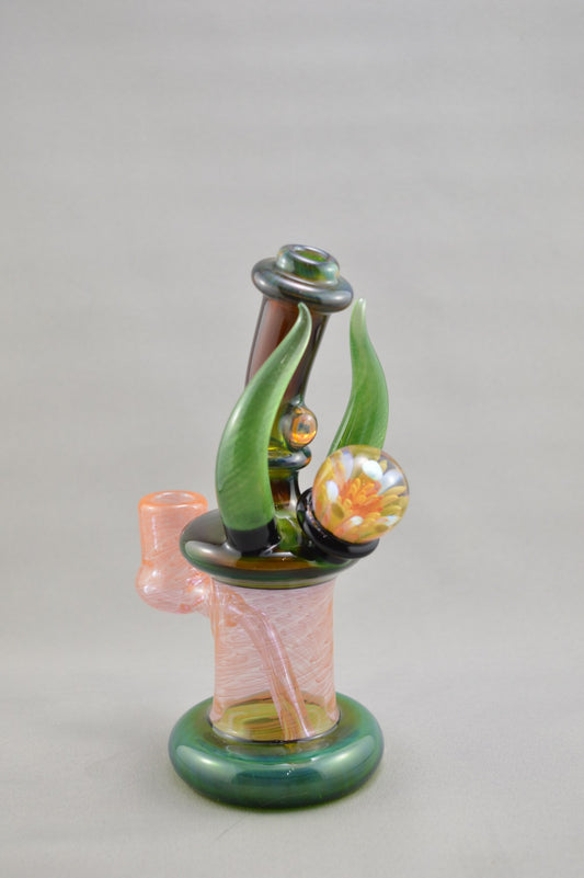 Green Chromatic Horned Mini Tube