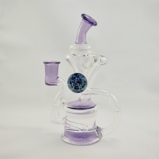 Purple Recycler with Fume Attachment