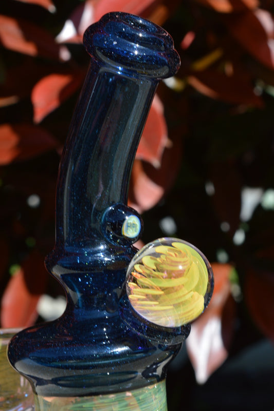 Blue and Gold Fume Mini Tube