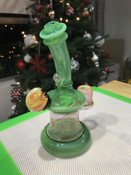 Milky Green Fumed Mini Tube