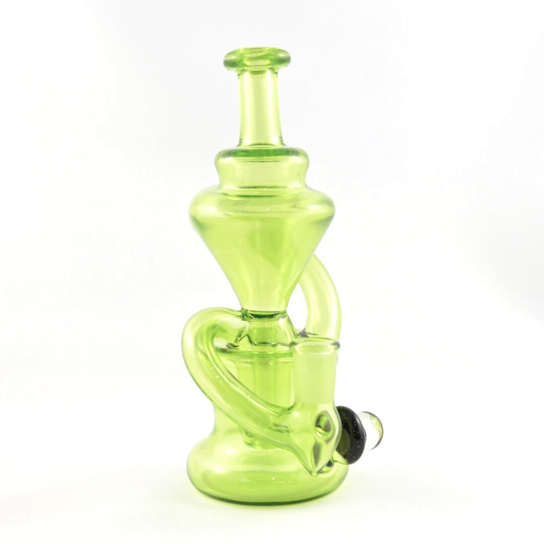 Green Colour Drop Recycler