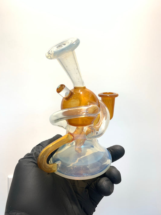 Moonstone/Caramel Double Recycler