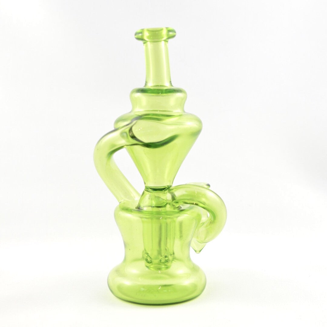 Green Colour Drop Recycler