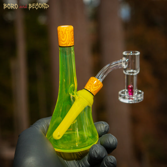 Yellow and Crop Circle Mini Tube