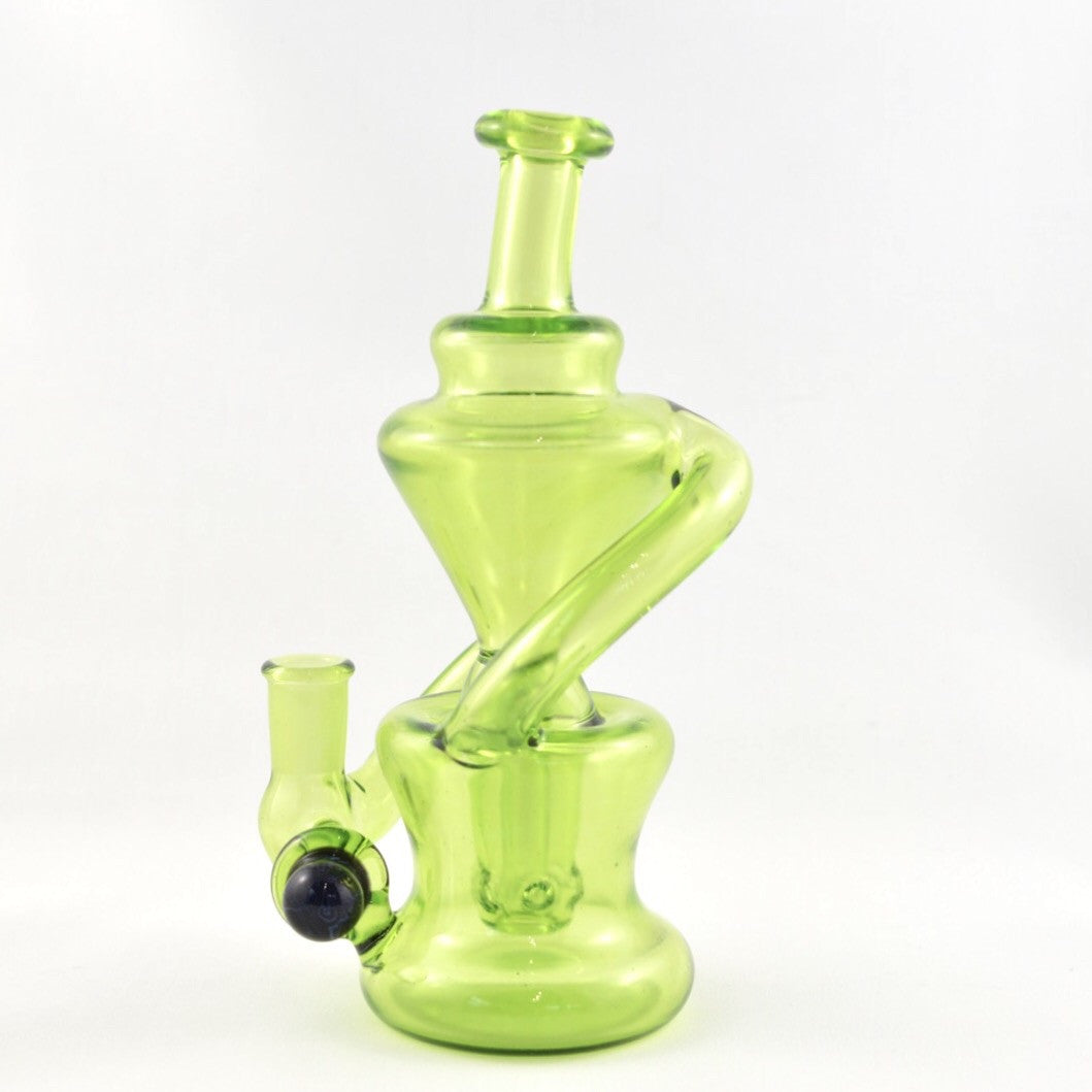 Green Colour Drop Recycler