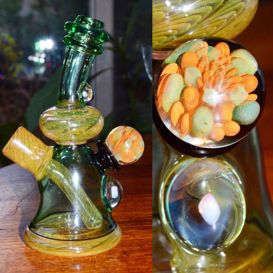 Green Bell Shape Mini Tube