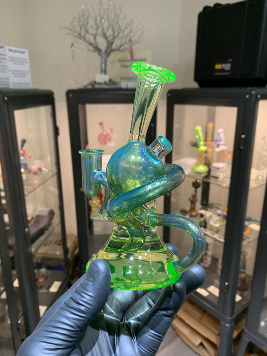 UV Reactive 2-Tone Green Recycler