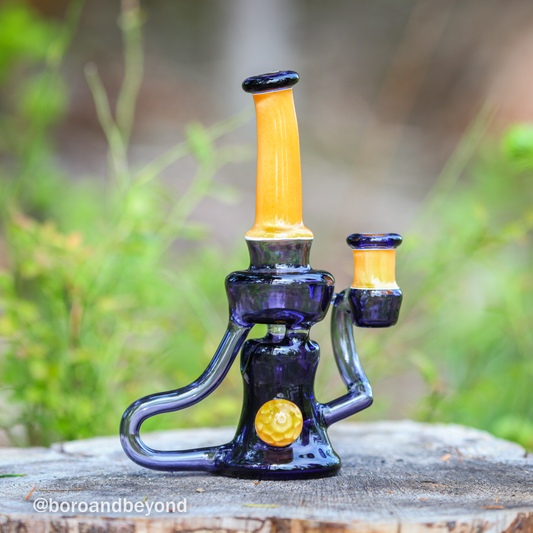 Pumpkin Spice Satin/Dark Amethyst Pump and Dump Recycler