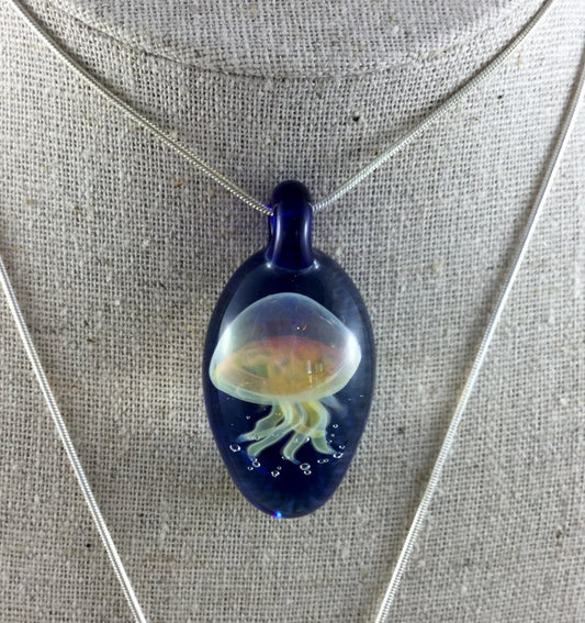 Jellyfish Implosion Pendant