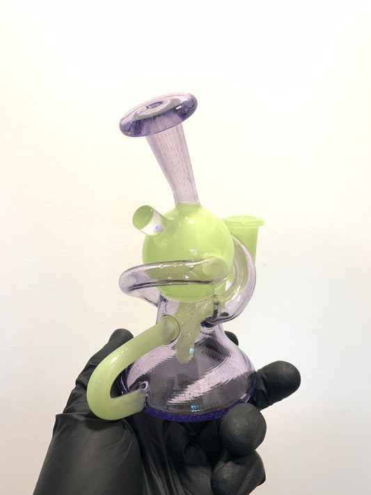 Green/Purple Double Recycler